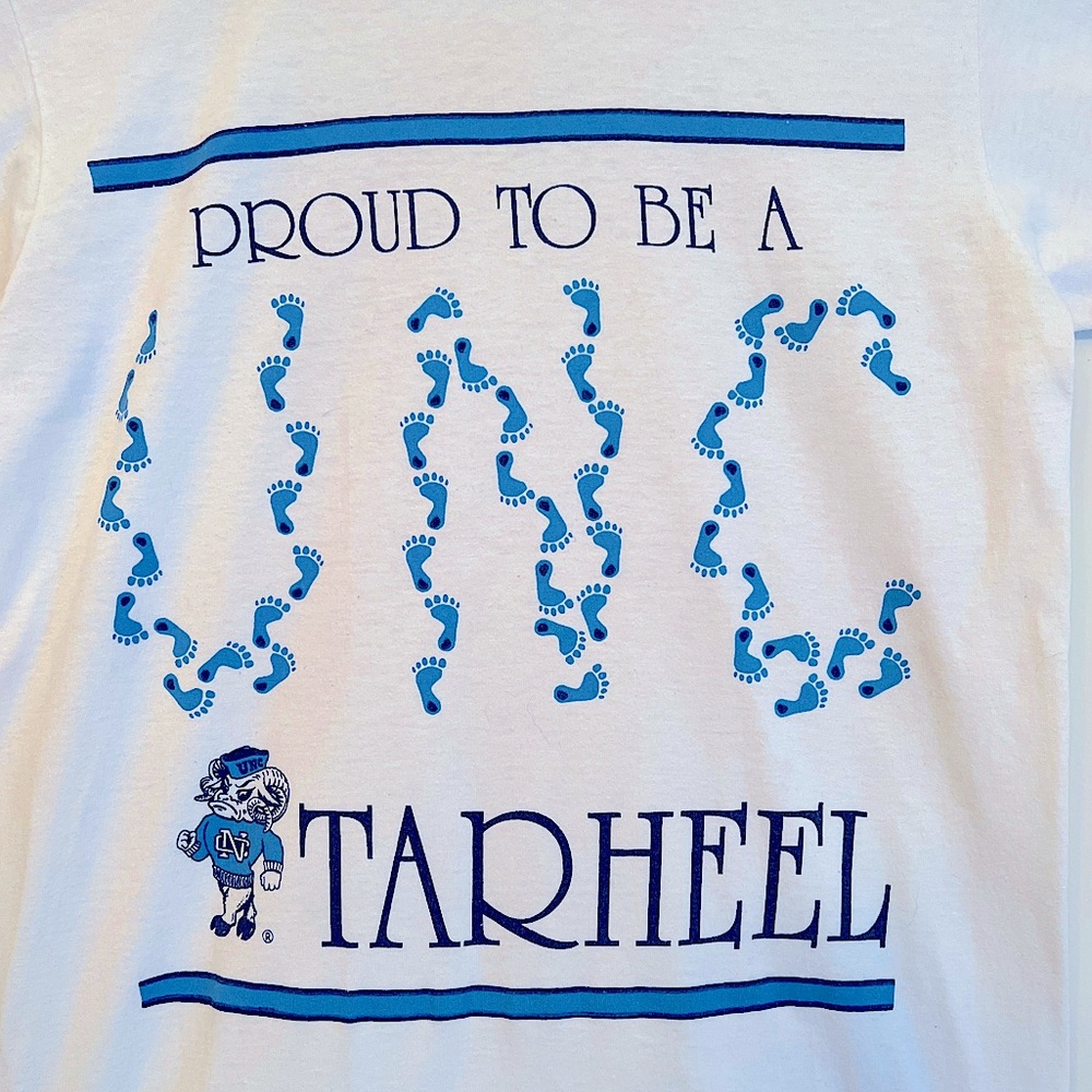 80’s UNC Tarheels vintage S single stitch